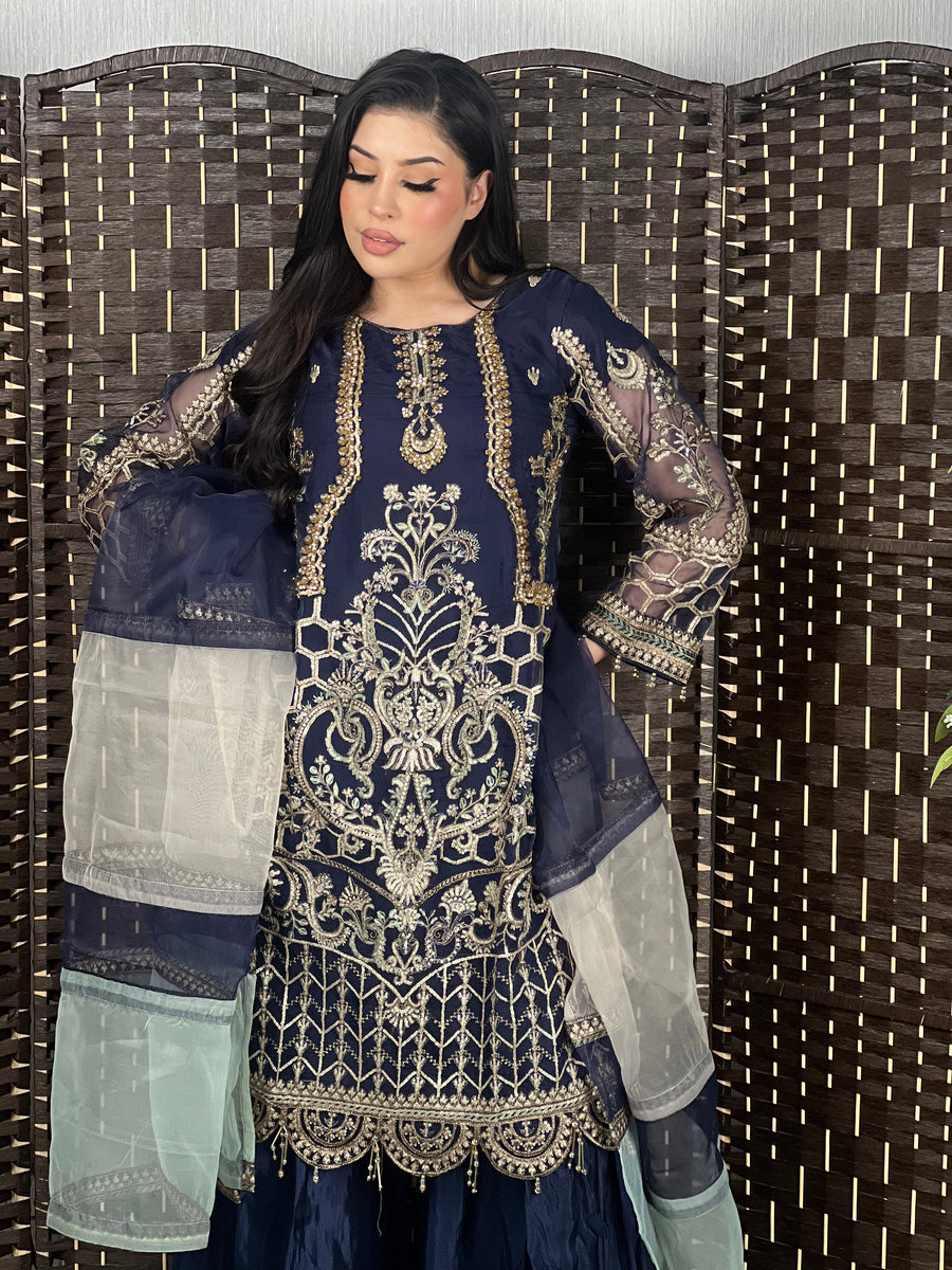 AMELIA LUXURY SOFT ORGANZA EID COLLECTION - READY TO WEAR