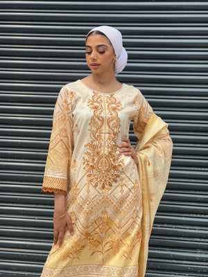 BASANT BY SHAGUN LAWN WITH FANCY SCARF