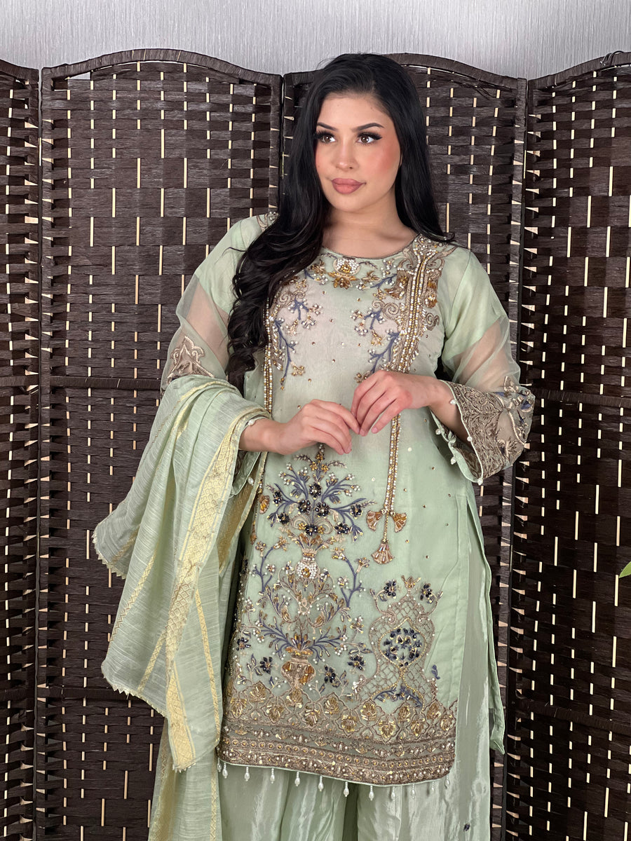 AMELIA LUXURY SOFT ORGANZA EID COLLECTION - READY TO WEAR