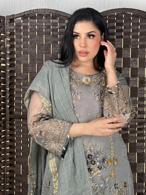 AMELIA LUXURY SOFT ORGANZA EID COLLECTION - READY TO WEAR