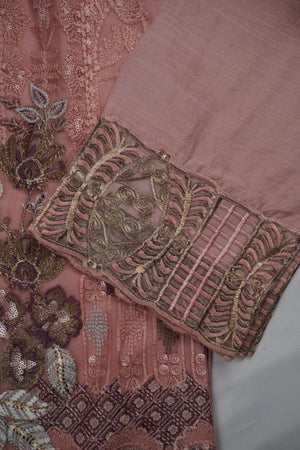 Exclusive Branded Chiffon - Full Chiffon Suit with Chiffon Dupatta - Ready to Wear - D7