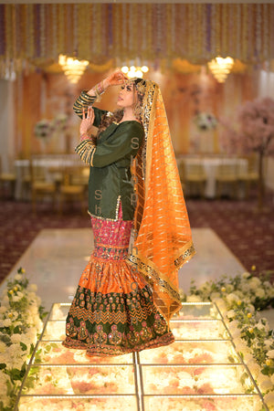 PRE ORDER READY IN 10 WEEKS) MULTI COLOUR GARARAH 3 PCS