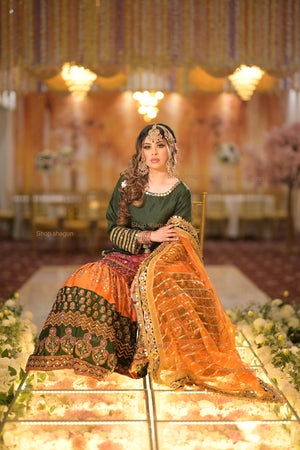 PRE ORDER READY IN 10 WEEKS) MULTI COLOUR GARARAH 3 PCS