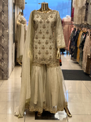 SHAGUN EXCLUSIVE WEDDING WEAR (off white)