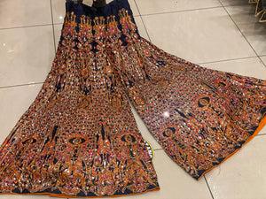 PRE BOOK READY IN 8 WEEKS New mehndi plazzo collection 2021-2022