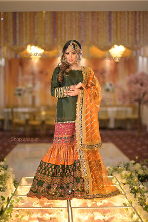 PRE ORDER READY IN 10 WEEKS) MULTI COLOUR GARARAH 3 PCS