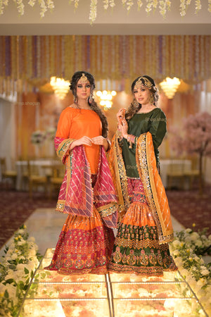 PRE ORDER READY IN 10 WEEKS) MULTI COLOUR GARARAH 3 PCS