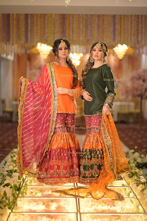 PRE ORDER READY IN 10 WEEKS) MULTI COLOUR GARARAH 3 PCS