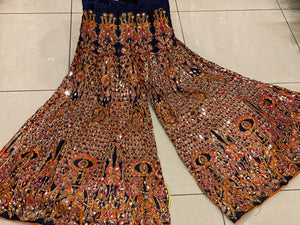 PRE BOOK READY IN 8 WEEKS New mehndi plazzo collection 2021-2022